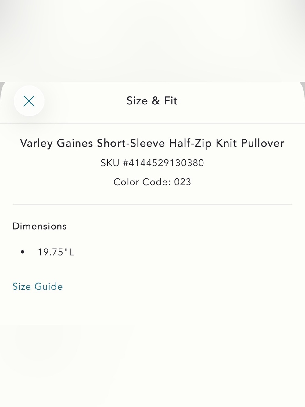 Medium Anthropologie Varley Gaines half zip sweater knit short sleeves tan beige - Picture 13 of 16
